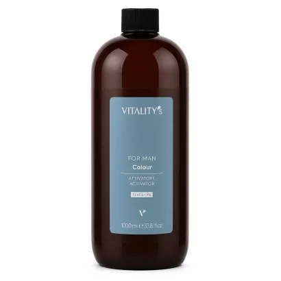 Активатор для фарбування чоловічого волосся та бороди  4% (13 VOL)  Vitality&rsquo;s For Man Colour Activator, 1000 мл 